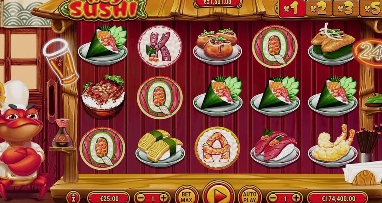 Hey Sushi · Tangkapan Layar Aplikasi SENSASI303